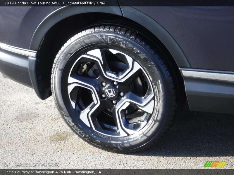Gunmetal Metallic / Gray 2019 Honda CR-V Touring AWD