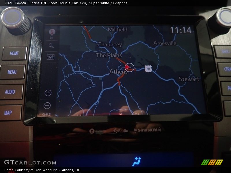 Navigation of 2020 Tundra TRD Sport Double Cab 4x4