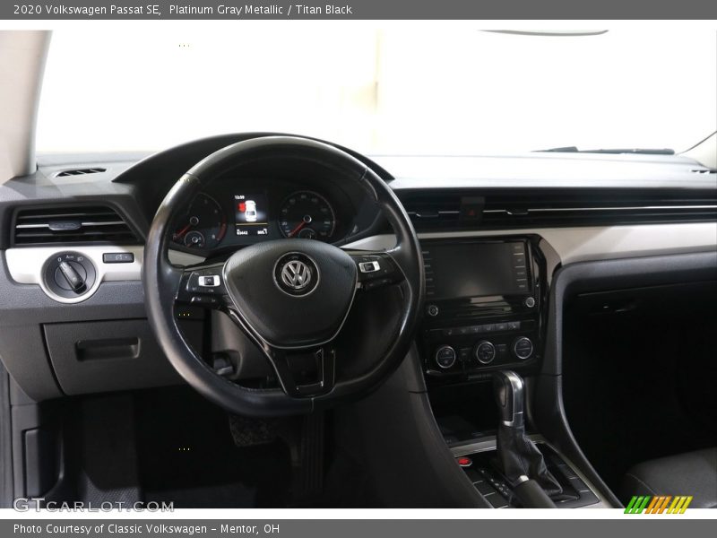 Dashboard of 2020 Passat SE
