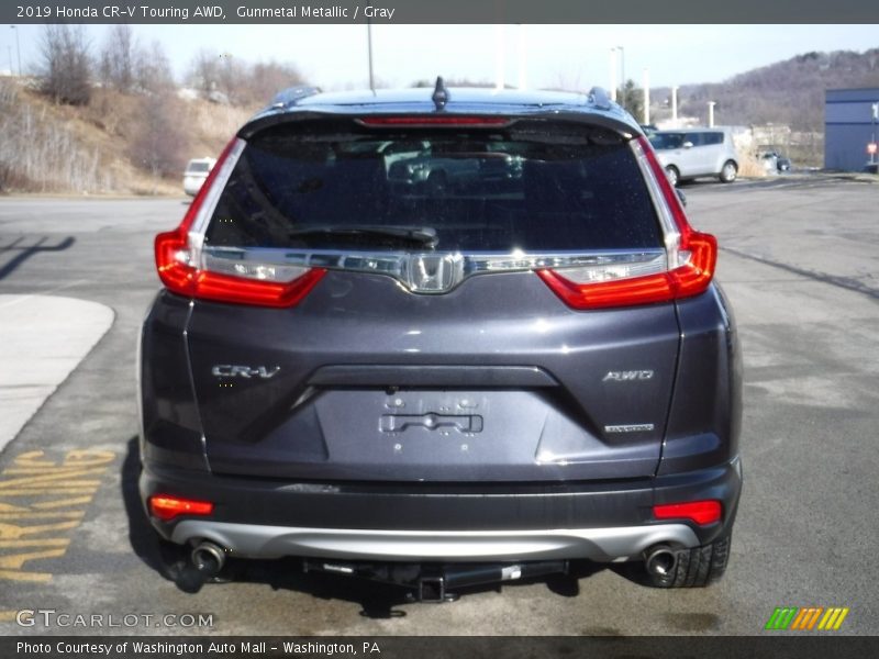 Gunmetal Metallic / Gray 2019 Honda CR-V Touring AWD