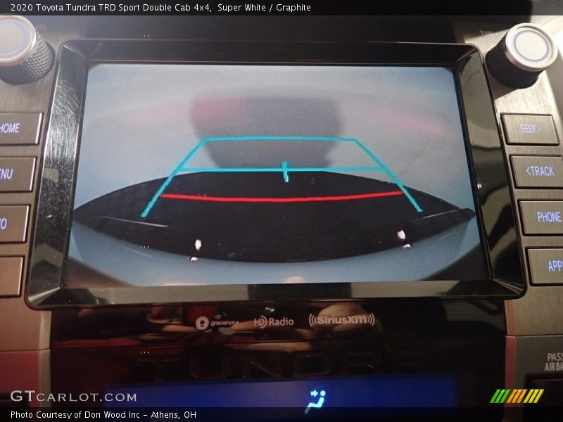 Super White / Graphite 2020 Toyota Tundra TRD Sport Double Cab 4x4