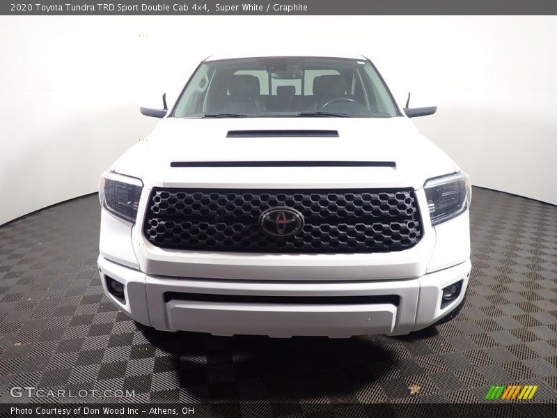 Super White / Graphite 2020 Toyota Tundra TRD Sport Double Cab 4x4