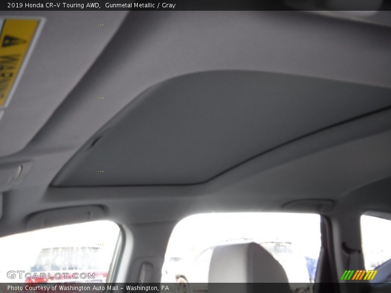 Gunmetal Metallic / Gray 2019 Honda CR-V Touring AWD