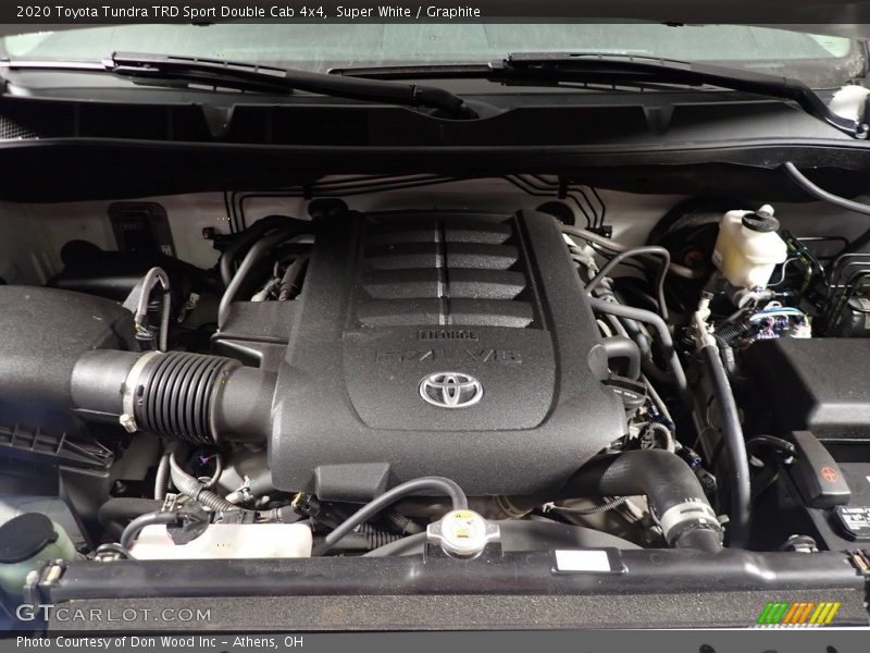 Super White / Graphite 2020 Toyota Tundra TRD Sport Double Cab 4x4