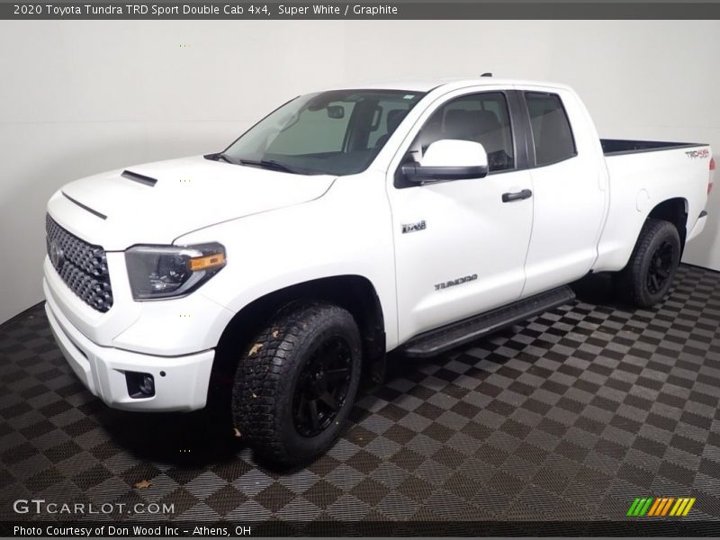 Super White / Graphite 2020 Toyota Tundra TRD Sport Double Cab 4x4