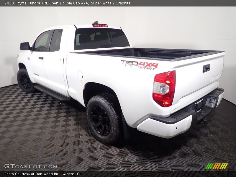 Super White / Graphite 2020 Toyota Tundra TRD Sport Double Cab 4x4