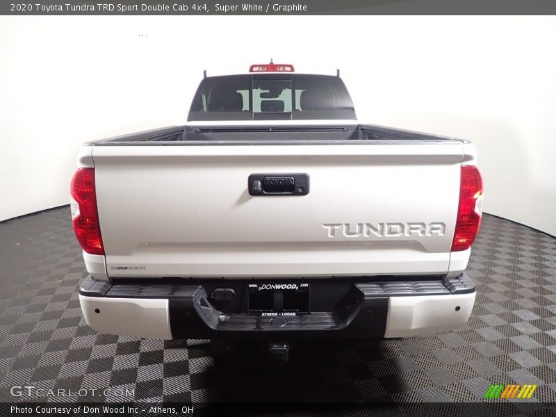 Super White / Graphite 2020 Toyota Tundra TRD Sport Double Cab 4x4