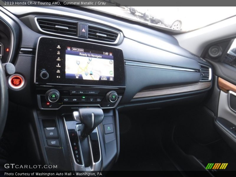 Gunmetal Metallic / Gray 2019 Honda CR-V Touring AWD