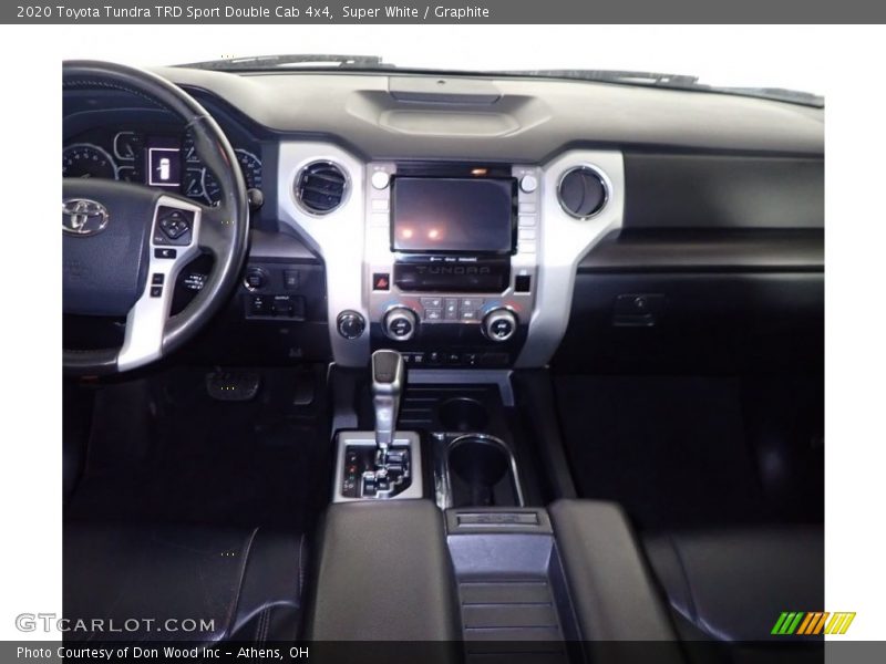 Dashboard of 2020 Tundra TRD Sport Double Cab 4x4