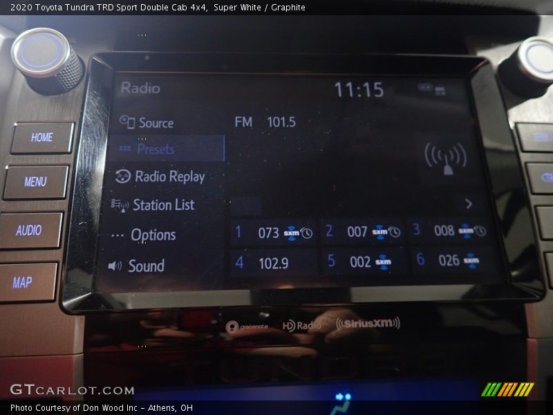 Controls of 2020 Tundra TRD Sport Double Cab 4x4