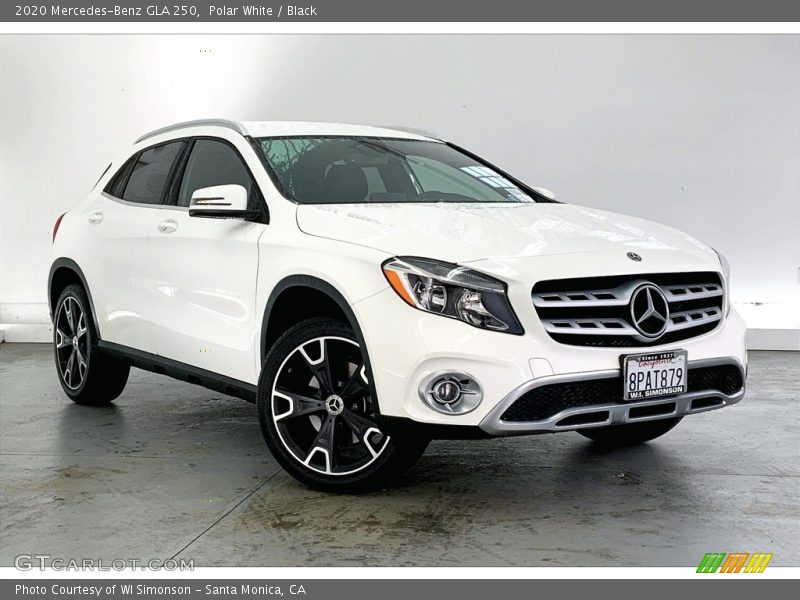 Polar White / Black 2020 Mercedes-Benz GLA 250