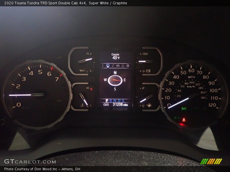  2020 Tundra TRD Sport Double Cab 4x4 TRD Sport Double Cab 4x4 Gauges