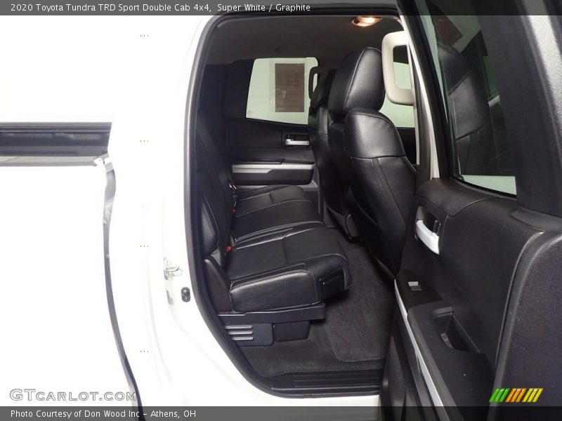 Rear Seat of 2020 Tundra TRD Sport Double Cab 4x4