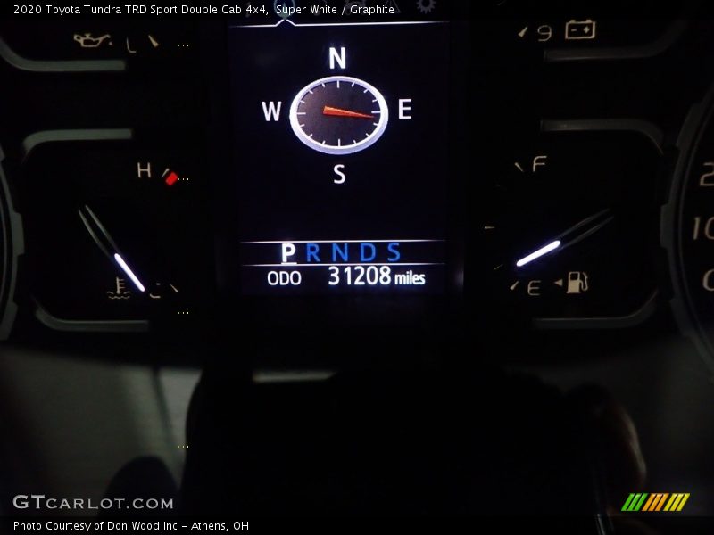 Super White / Graphite 2020 Toyota Tundra TRD Sport Double Cab 4x4