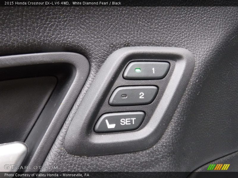 White Diamond Pearl / Black 2015 Honda Crosstour EX-L V6 4WD