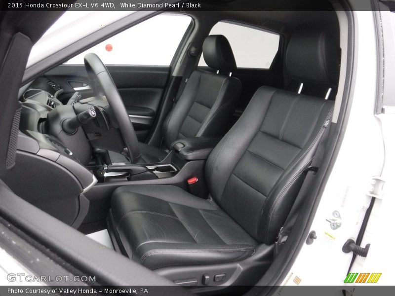 Front Seat of 2015 Crosstour EX-L V6 4WD