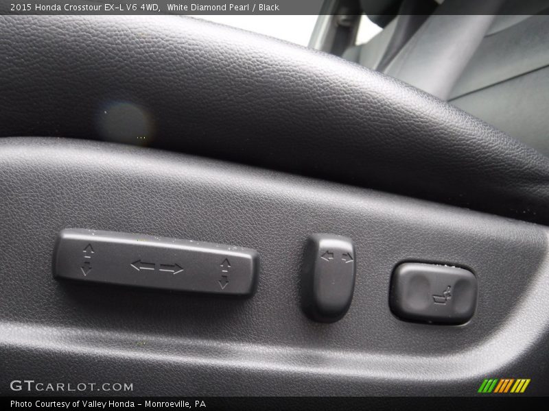 White Diamond Pearl / Black 2015 Honda Crosstour EX-L V6 4WD