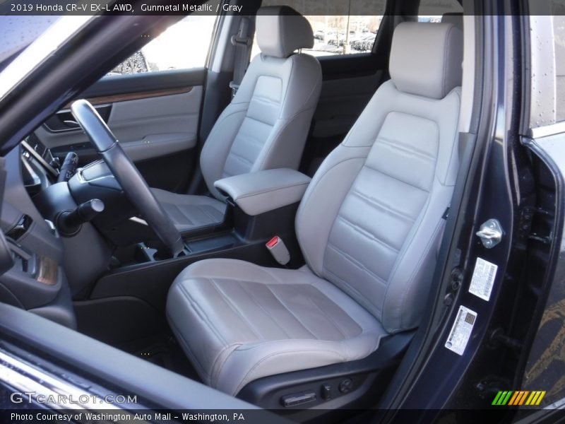 Gunmetal Metallic / Gray 2019 Honda CR-V EX-L AWD