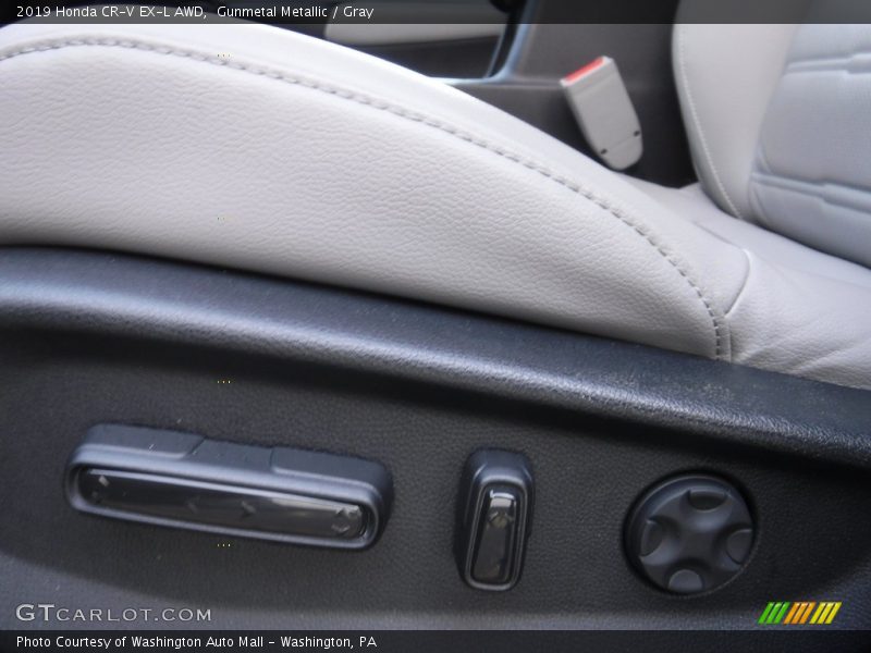 Gunmetal Metallic / Gray 2019 Honda CR-V EX-L AWD