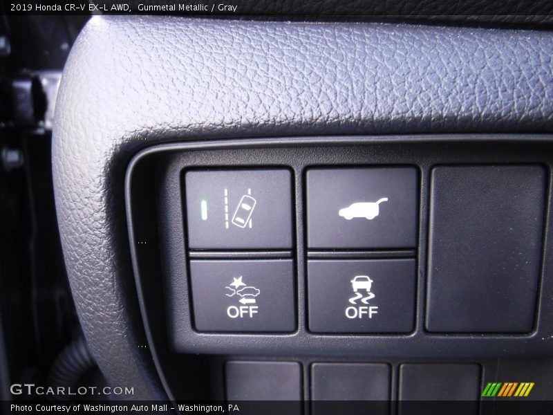 Gunmetal Metallic / Gray 2019 Honda CR-V EX-L AWD