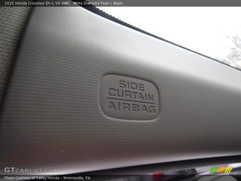 White Diamond Pearl / Black 2015 Honda Crosstour EX-L V6 4WD