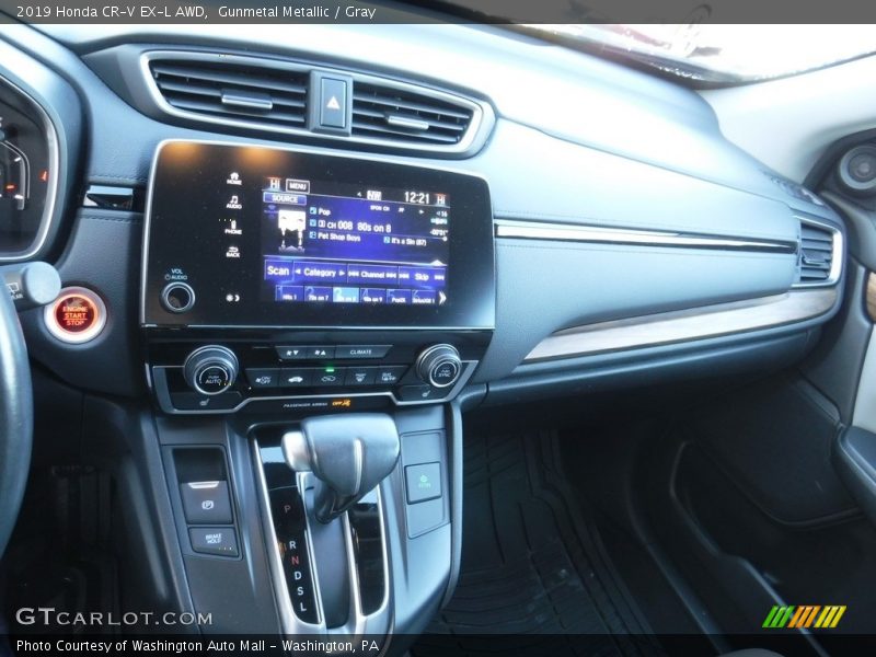 Gunmetal Metallic / Gray 2019 Honda CR-V EX-L AWD