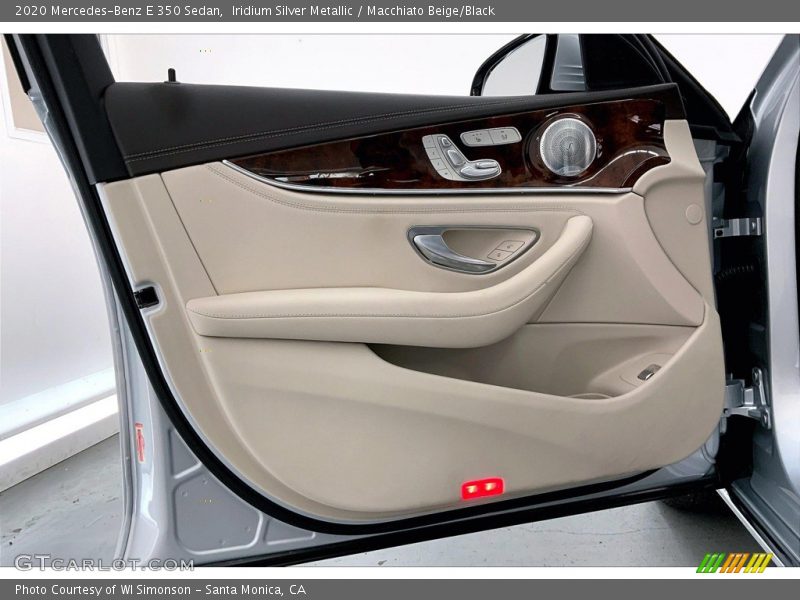 Iridium Silver Metallic / Macchiato Beige/Black 2020 Mercedes-Benz E 350 Sedan