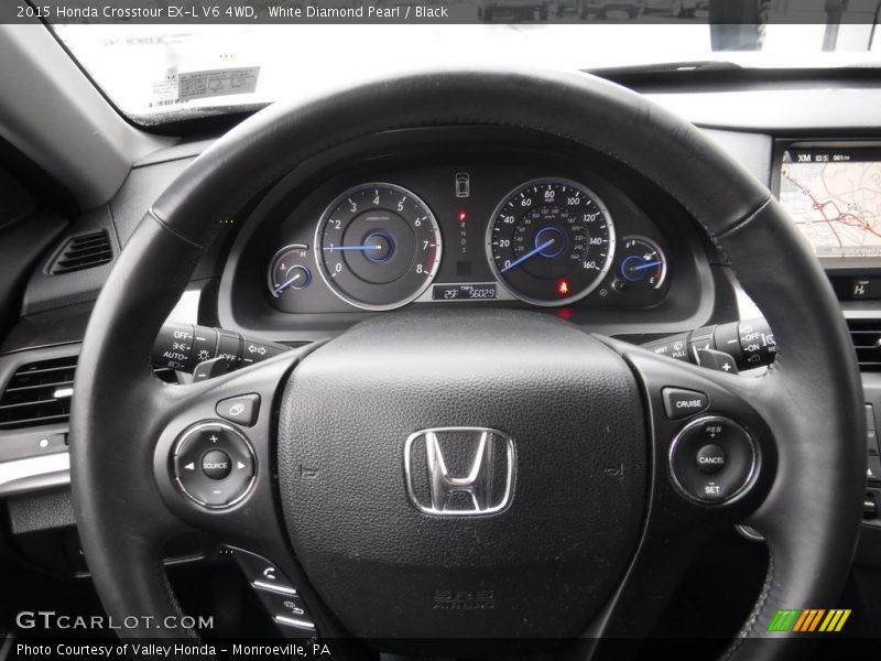  2015 Crosstour EX-L V6 4WD Steering Wheel