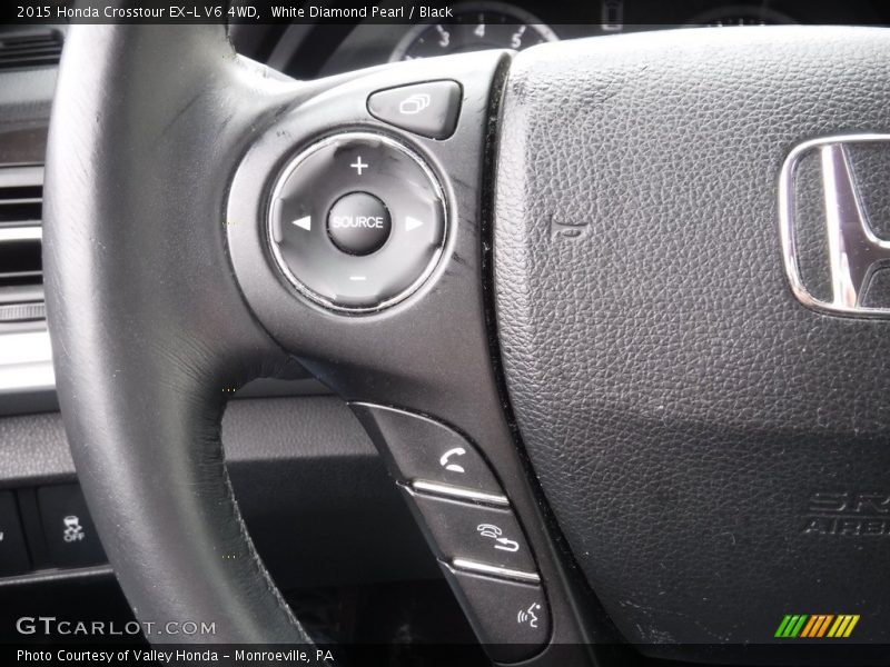  2015 Crosstour EX-L V6 4WD Steering Wheel