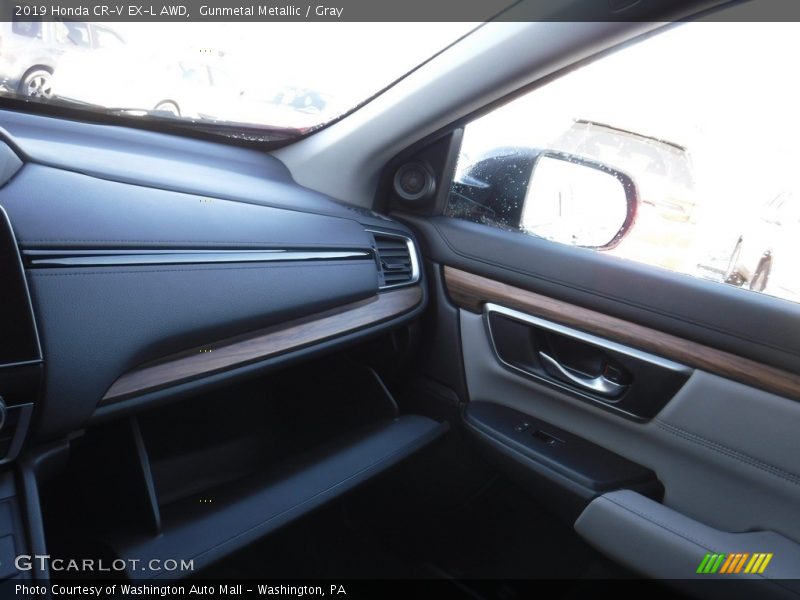 Gunmetal Metallic / Gray 2019 Honda CR-V EX-L AWD
