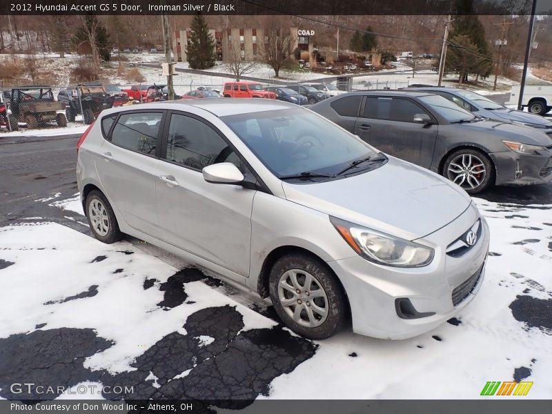 Ironman Silver / Black 2012 Hyundai Accent GS 5 Door