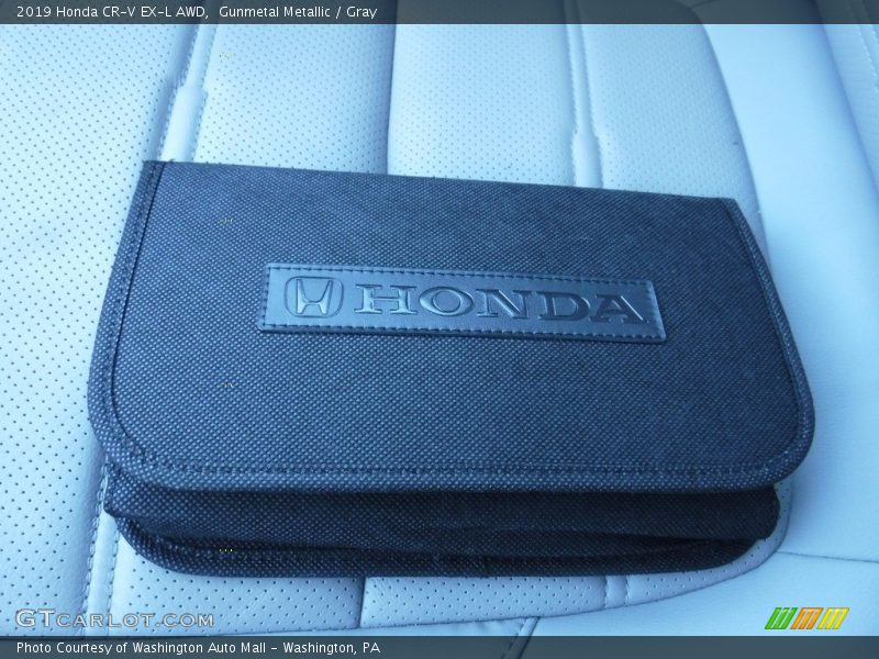 Gunmetal Metallic / Gray 2019 Honda CR-V EX-L AWD