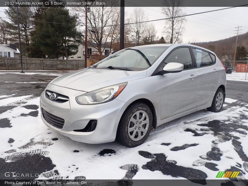 Ironman Silver / Black 2012 Hyundai Accent GS 5 Door