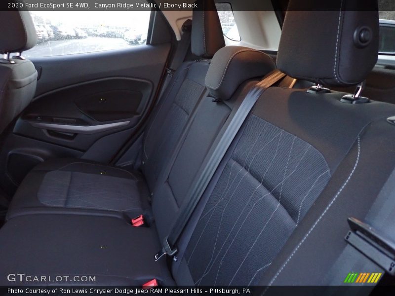 Canyon Ridge Metallic / Ebony Black 2020 Ford EcoSport SE 4WD