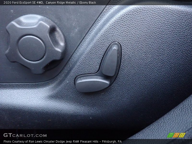 Canyon Ridge Metallic / Ebony Black 2020 Ford EcoSport SE 4WD