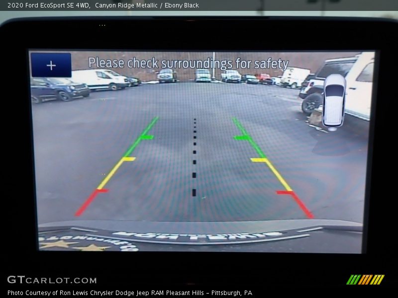Canyon Ridge Metallic / Ebony Black 2020 Ford EcoSport SE 4WD
