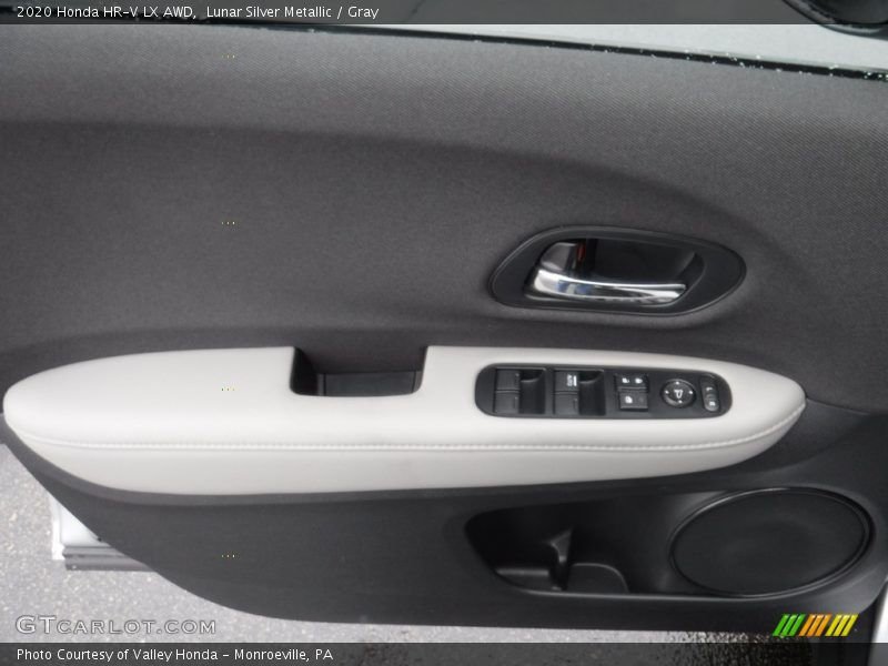 Lunar Silver Metallic / Gray 2020 Honda HR-V LX AWD
