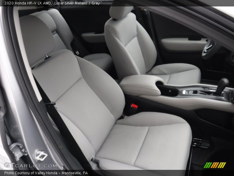Lunar Silver Metallic / Gray 2020 Honda HR-V LX AWD