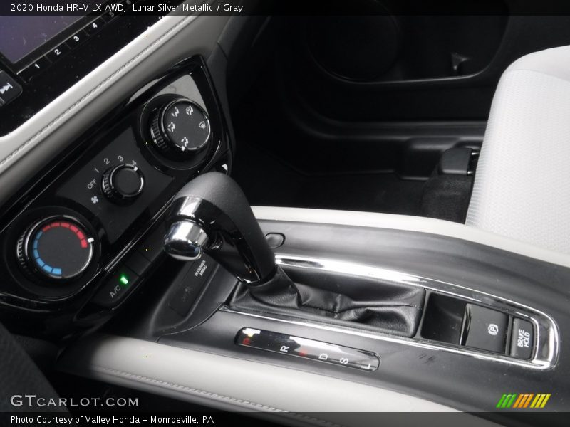 Lunar Silver Metallic / Gray 2020 Honda HR-V LX AWD
