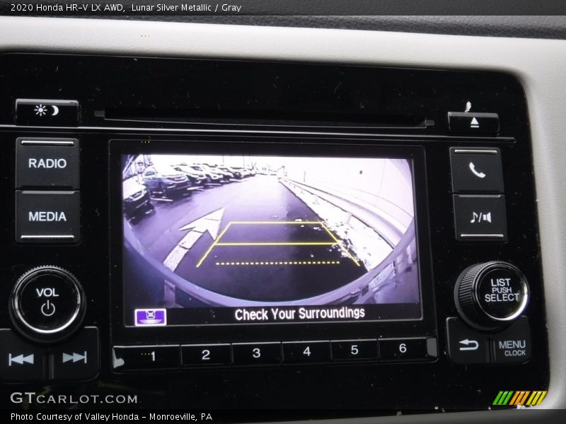 Lunar Silver Metallic / Gray 2020 Honda HR-V LX AWD