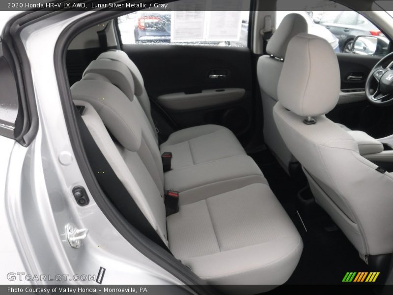 Lunar Silver Metallic / Gray 2020 Honda HR-V LX AWD