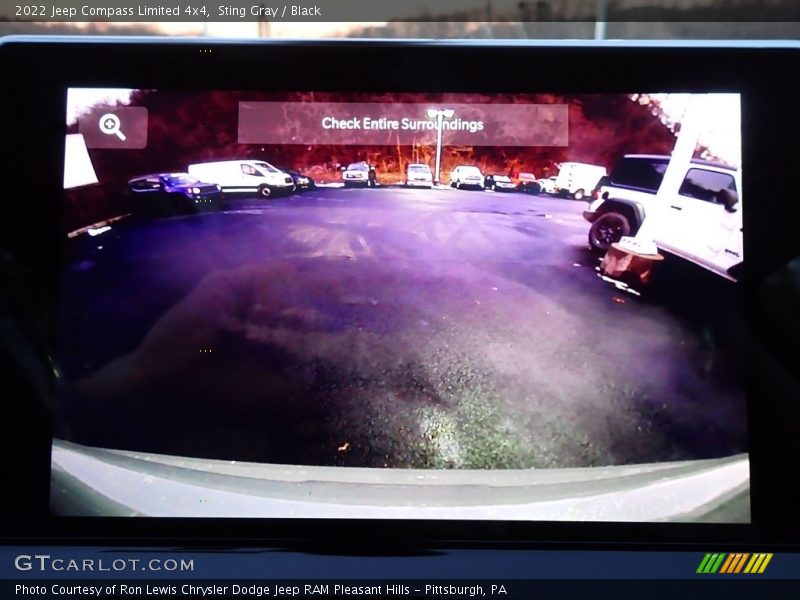 Sting Gray / Black 2022 Jeep Compass Limited 4x4