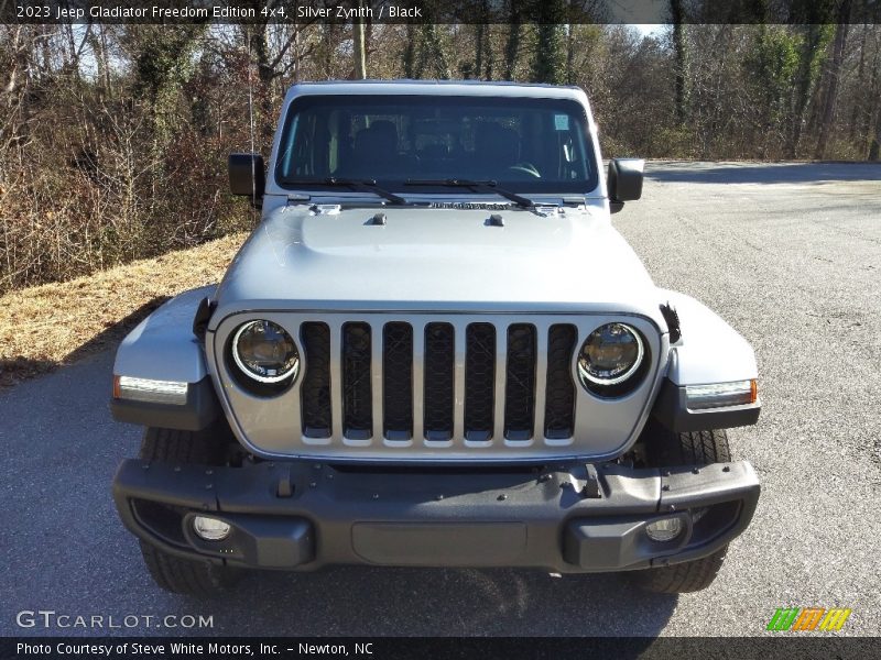 Silver Zynith / Black 2023 Jeep Gladiator Freedom Edition 4x4