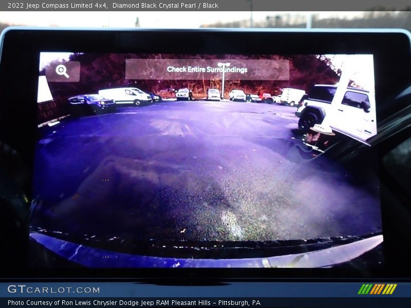 Diamond Black Crystal Pearl / Black 2022 Jeep Compass Limited 4x4