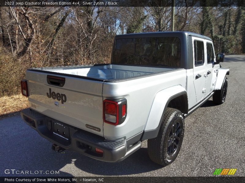 Silver Zynith / Black 2023 Jeep Gladiator Freedom Edition 4x4