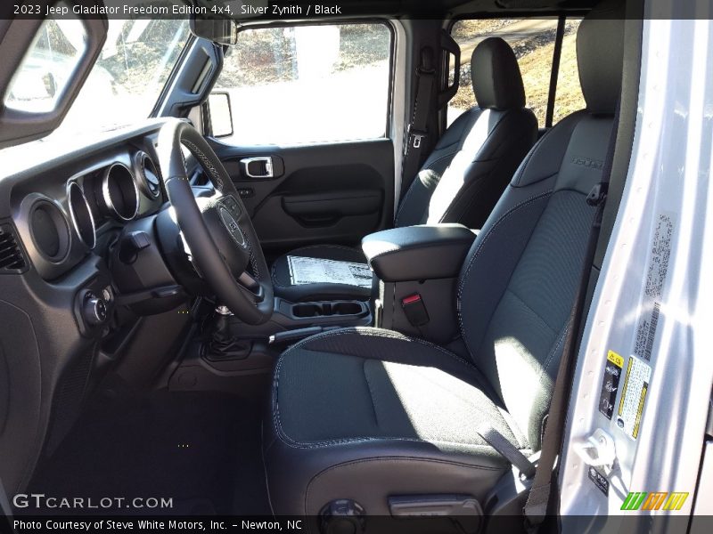 Silver Zynith / Black 2023 Jeep Gladiator Freedom Edition 4x4