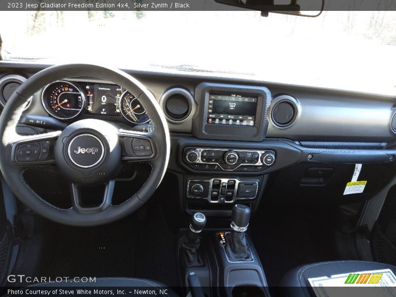Silver Zynith / Black 2023 Jeep Gladiator Freedom Edition 4x4