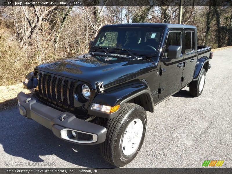 Black / Black 2023 Jeep Gladiator Sport 4x4