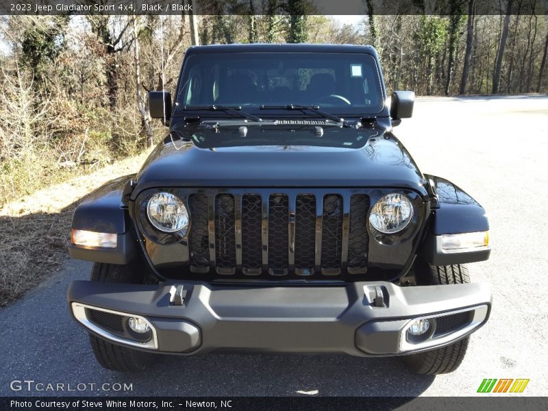 Black / Black 2023 Jeep Gladiator Sport 4x4