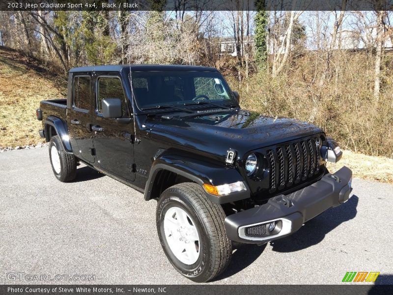 Black / Black 2023 Jeep Gladiator Sport 4x4